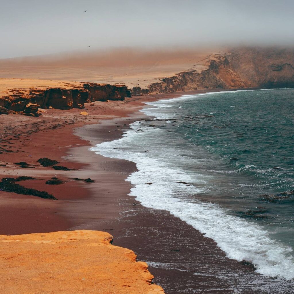 Surf adventure along the coast of Peru